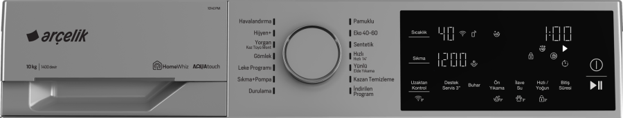 10140 PMI Çamaşır Makinesi - 6