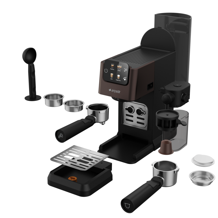 Imperium Barista EM 6450 Yarı Otomatik Espresso Makinesi - 4
