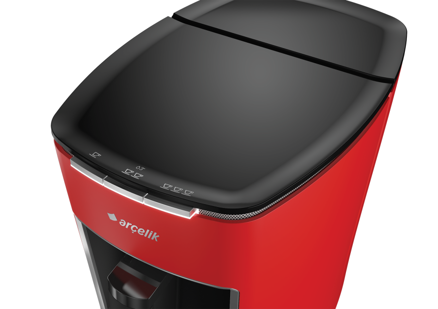 K 3400 Telve Kırmızı Türk Kahve Makinesi - 3