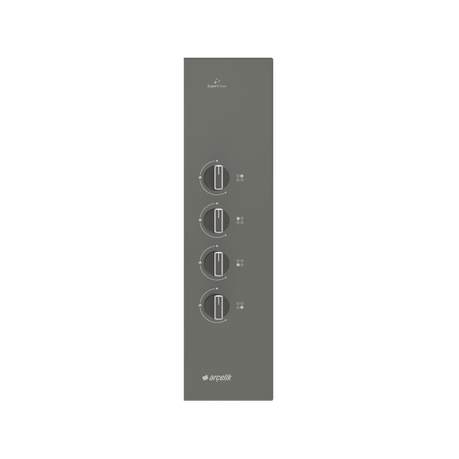 OCD K 651 DWYG Gazlı Cam Tablalı Ocak - 6