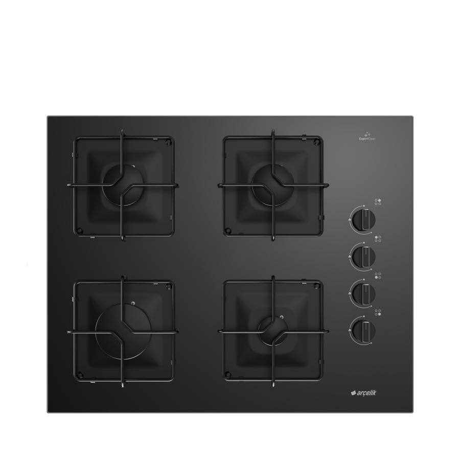 OCD K 651 ES Gazlı Cam Tablalı Ocak - 1