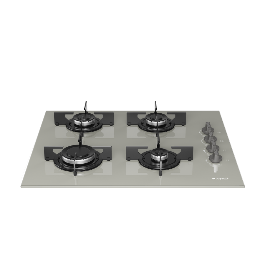 OCD T 601-1 EG Gazlı Cam Tablalı Ocak - 3