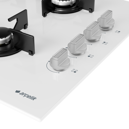 OCD T 601-1 EHB Gazlı Cam Tablalı Ocak - 5