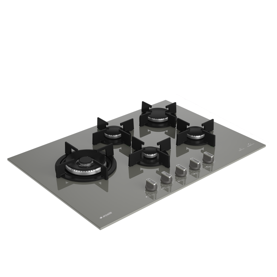 OCD T 752-1 DWKG Gazlı Cam Tablalı Ocak - 2