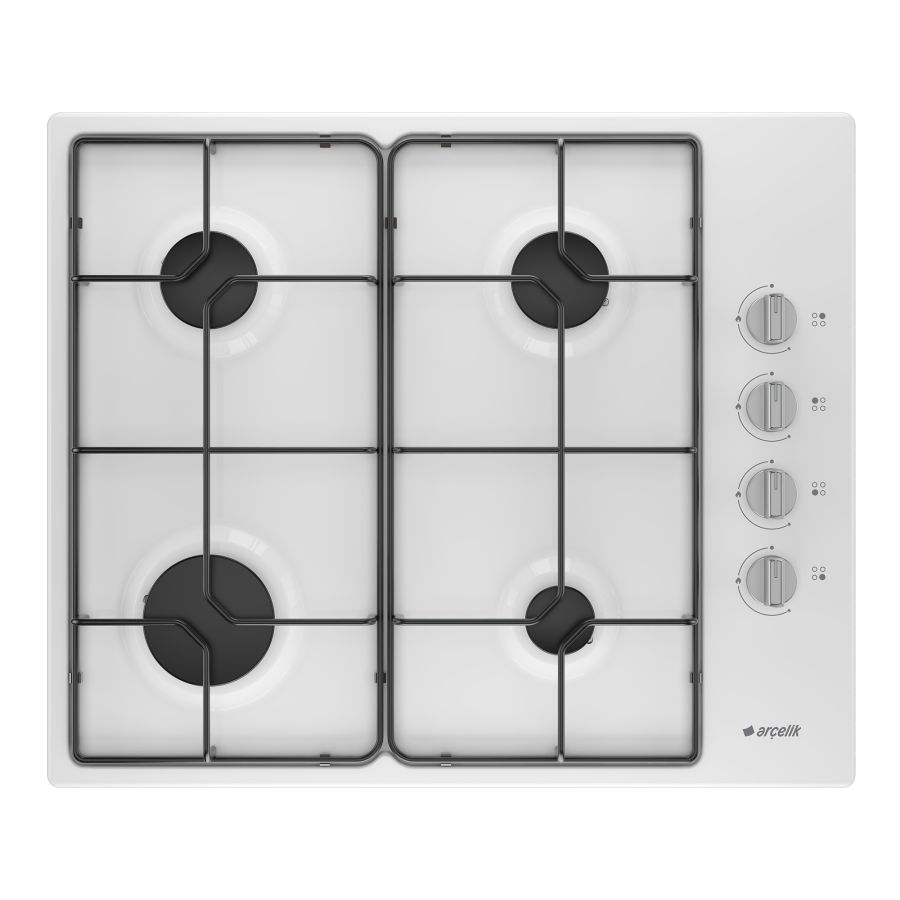 OMD D 611 EB Gazlı Metal Tablalı Ocak - 1