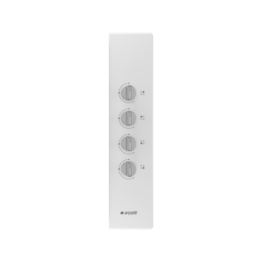 OMD D 611 EB Gazlı Metal Tablalı Ocak - 6