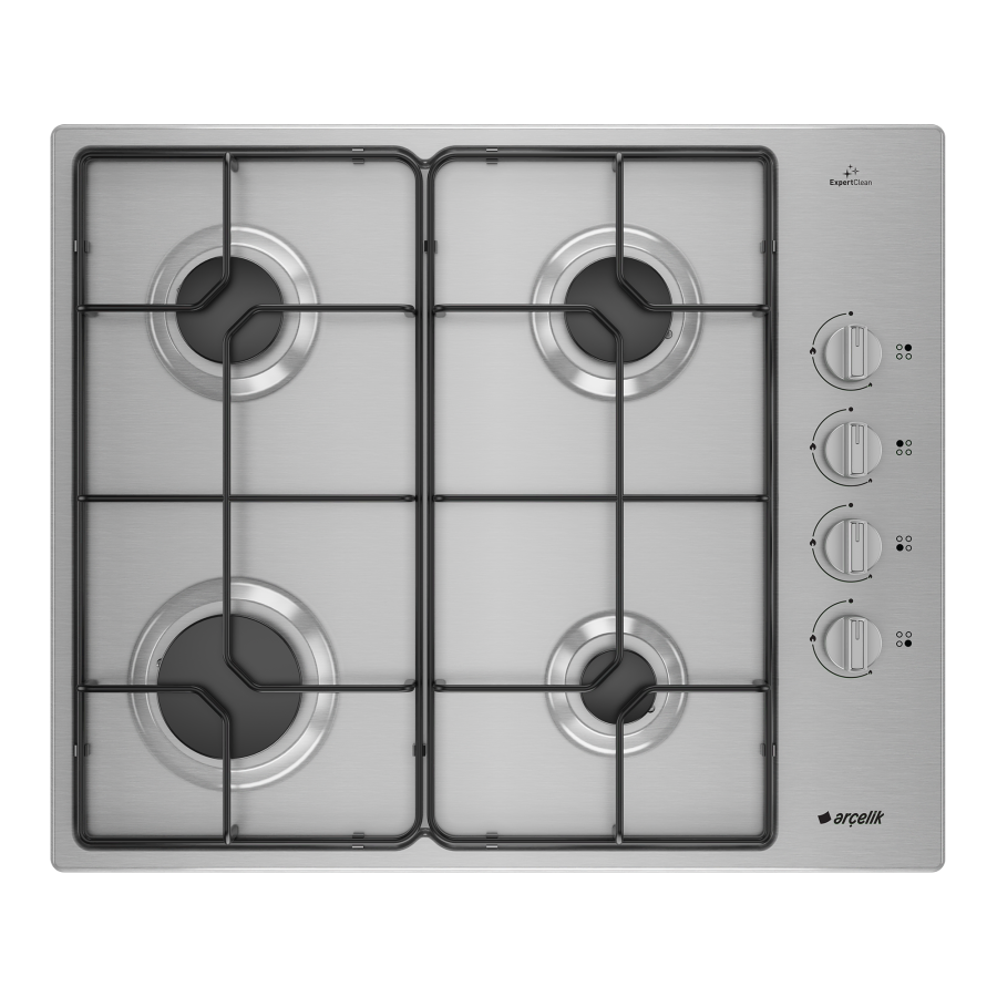 OMD D 611 EI Gazlı Metal Tablalı Ocak - 1