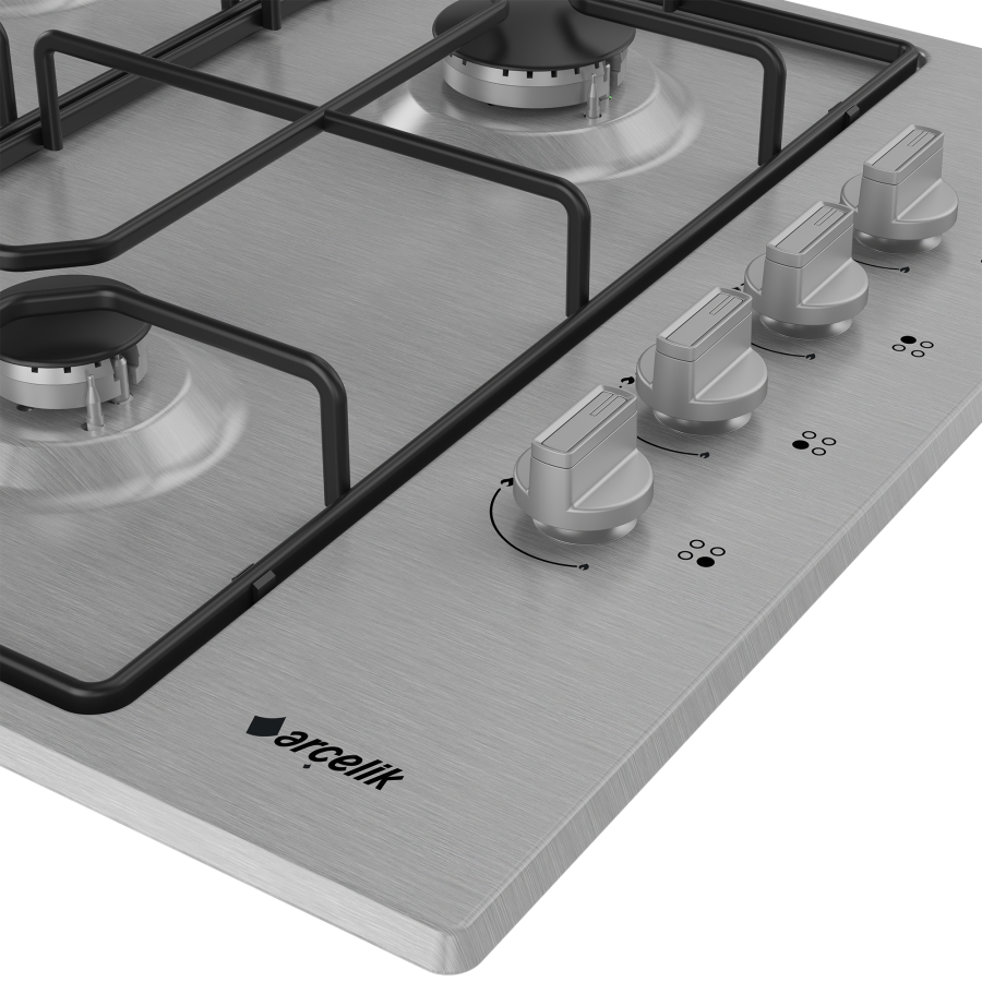 OMD D 611 EI Gazlı Metal Tablalı Ocak - 4
