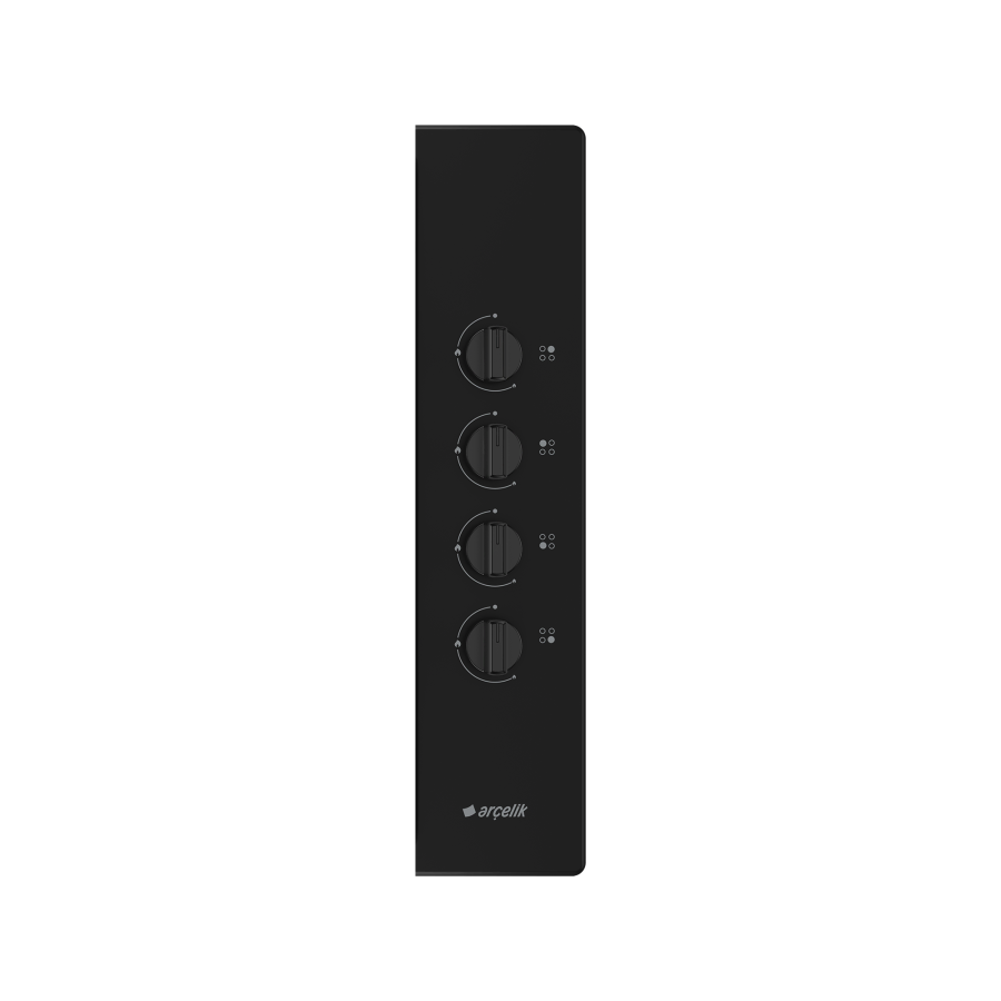OMD D 611 ES Gazlı Metal Tablalı Ocak - 6